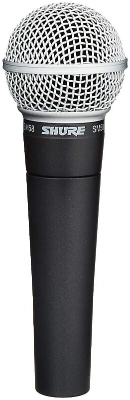 

Кардиоидный динамический вокальный микрофон Shure SM58 Handheld Cardioid Dynamic Microphone