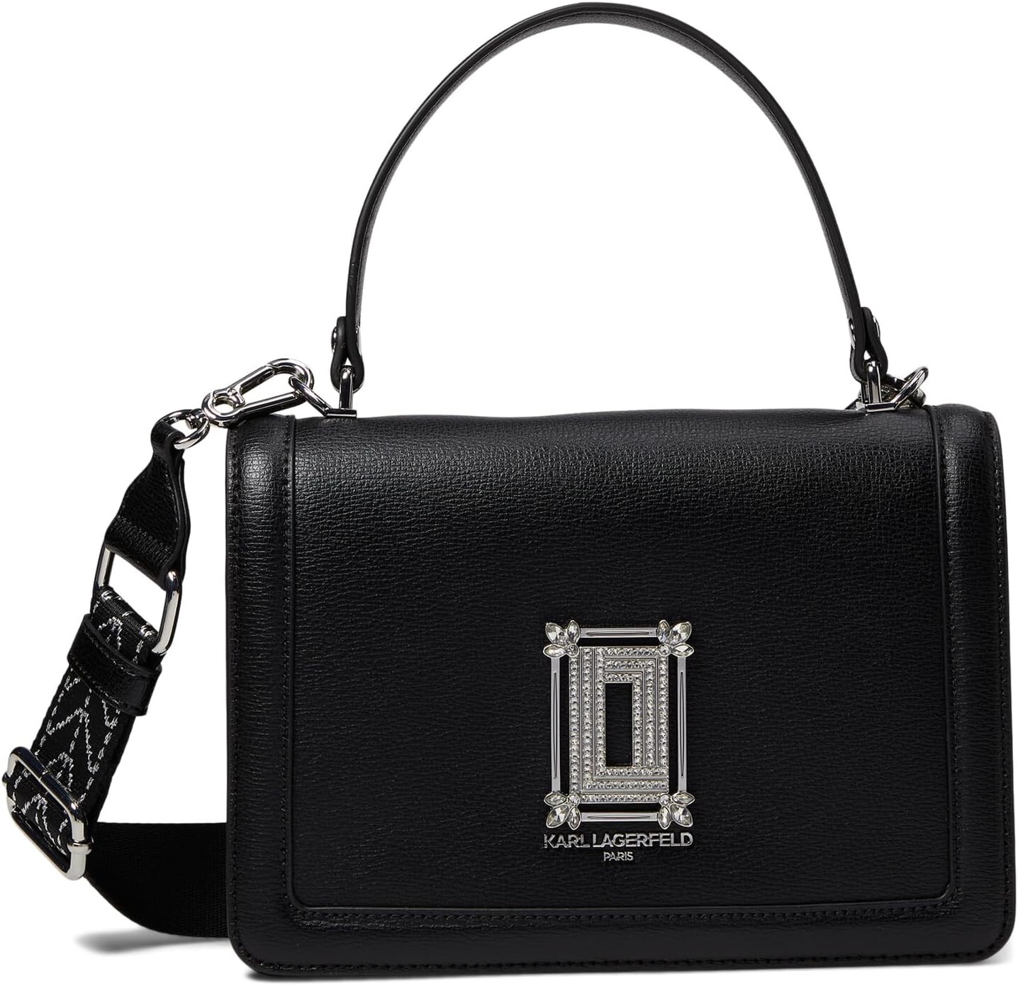 

Симона Кроссбоди Karl Lagerfeld Paris, цвет Black/Crystal
