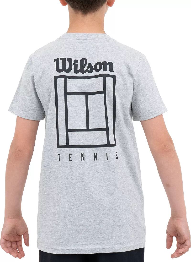 цена Детская футболка с короткими рукавами для теннисного корта Wilson