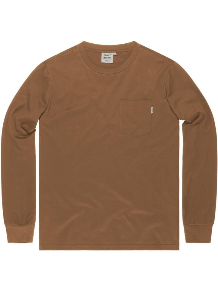 

Лонгслив Vintage Industries, коричневый