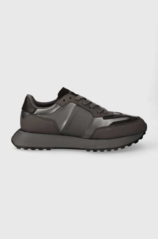 

Кроссовки LOW TOP LACE UP SHINE Calvin Klein, серый