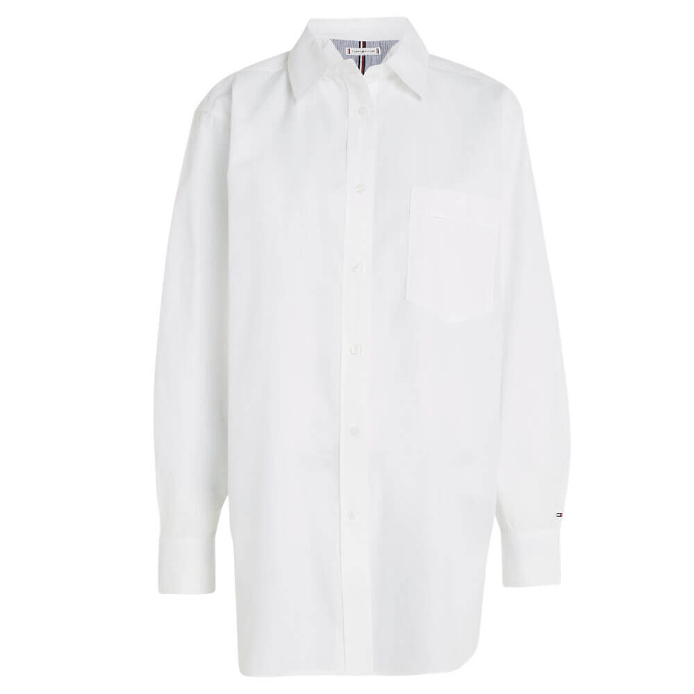 

Рубашка оверсайз Tommy Hilfiger 1985 Poplin, белый