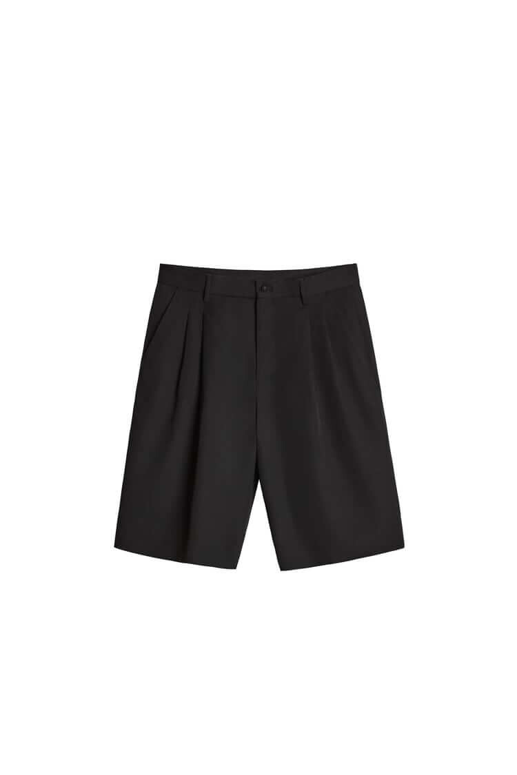 

Шорты Zara 100% Wool Bermuda, чёрный
