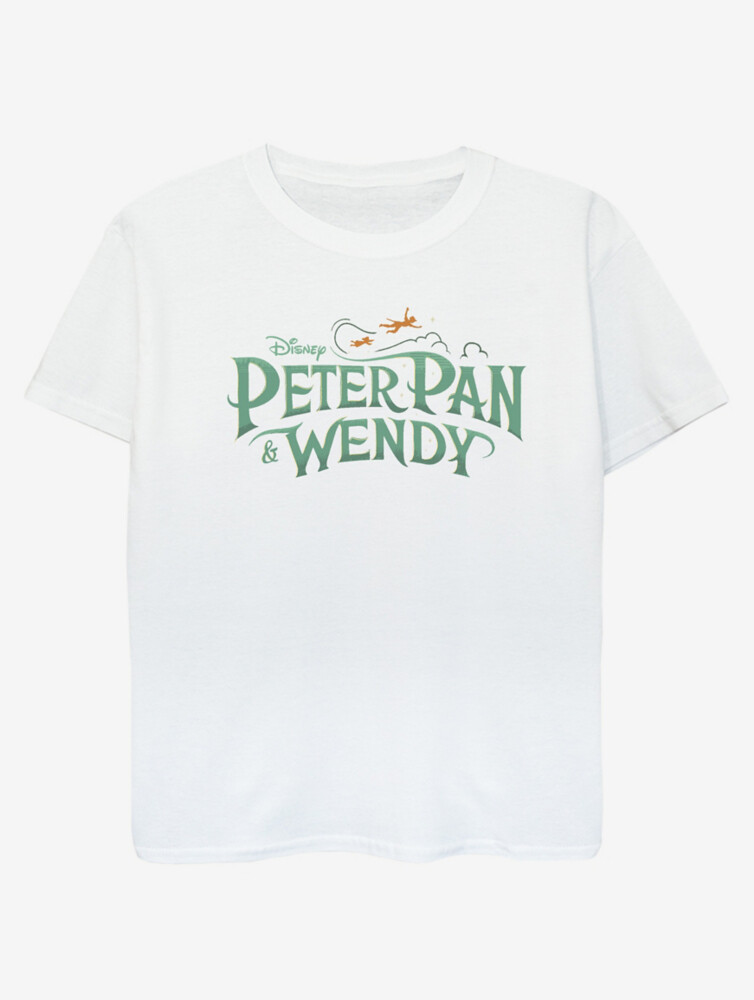 

Детская белая футболка с логотипом NW2 Disney Peter Pan & Wendy George., белый