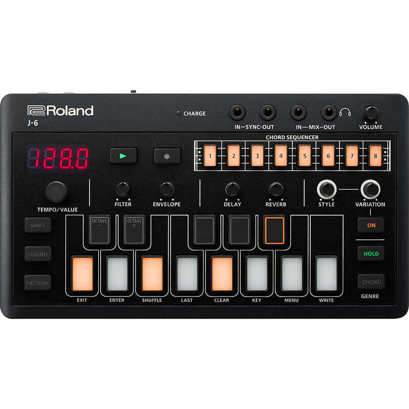 

Аккордовый синтезатор Roland Aira Compact J-6 J6