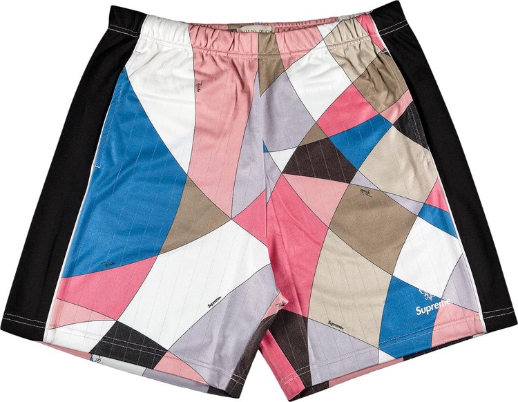 Шорты Supreme x Emilio Pucci Soccer Short 'Dusty Pink', разноцветный