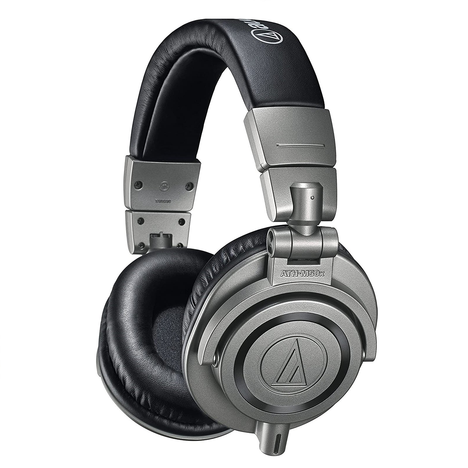 Мониторные наушники Audio-Technica ATH-M50XGM, серебристый - фото