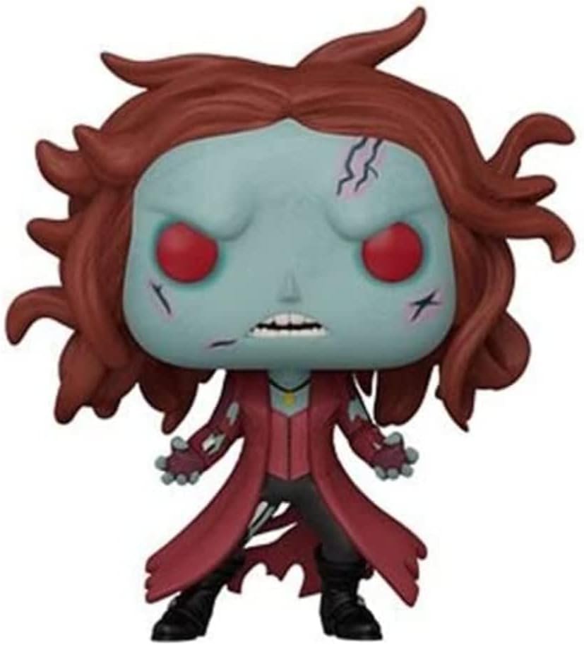 Фигурка Funko Pop! Marvel: What If? Zombie Scarlet Witch фигурка funko pop marvel what if – zombie iron man exclusive bobble head 25 см