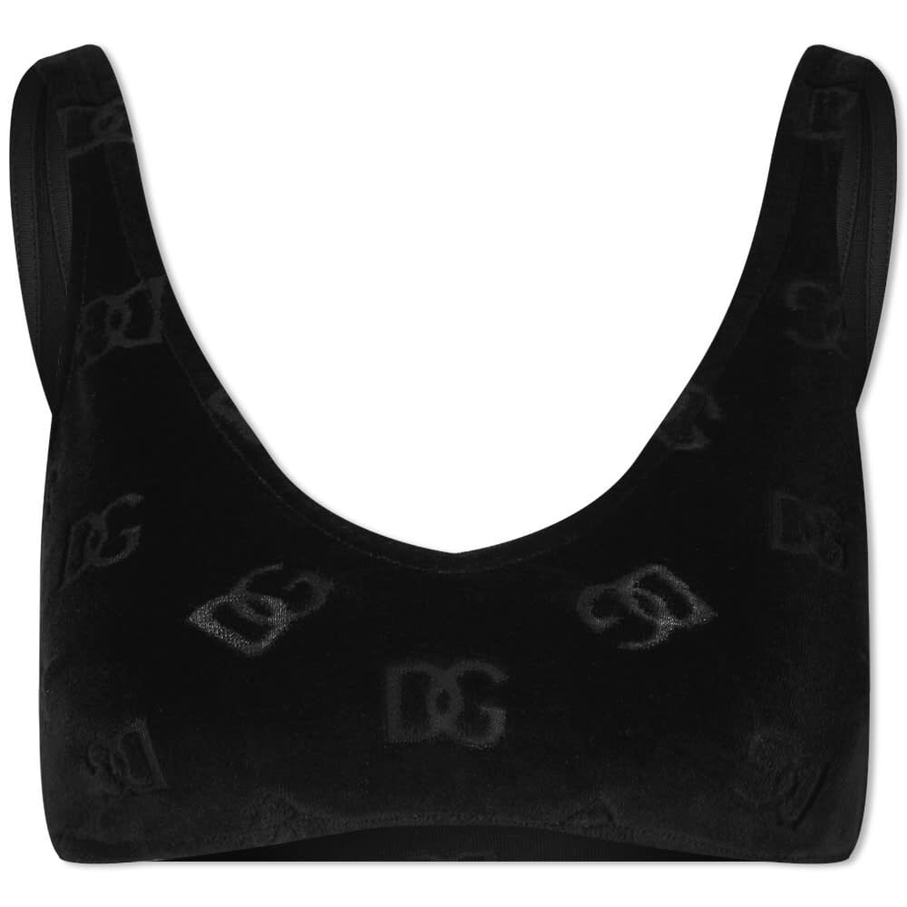 

Футболка Dolce & Gabbana Logo Bralet Top