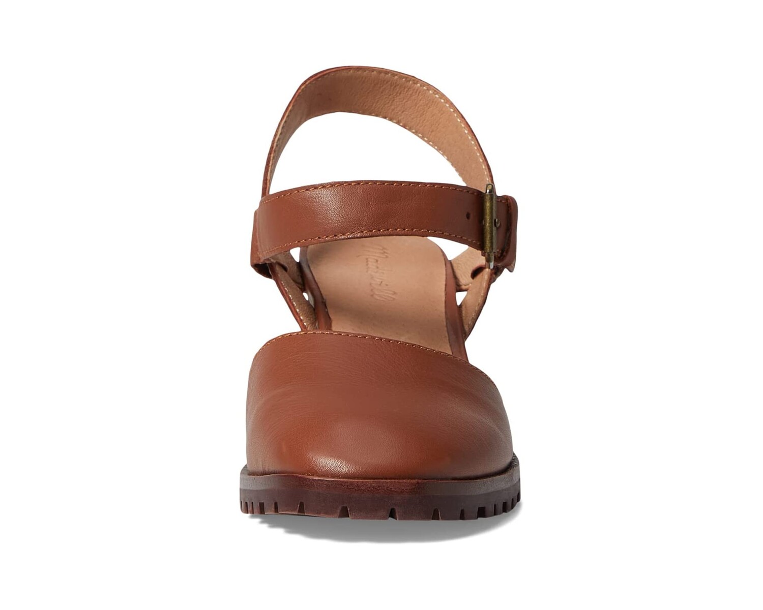 

Туфли на каблуках The Claudie Heeled Lugsole Mary Jane in Leather Madewell, сушеный клен