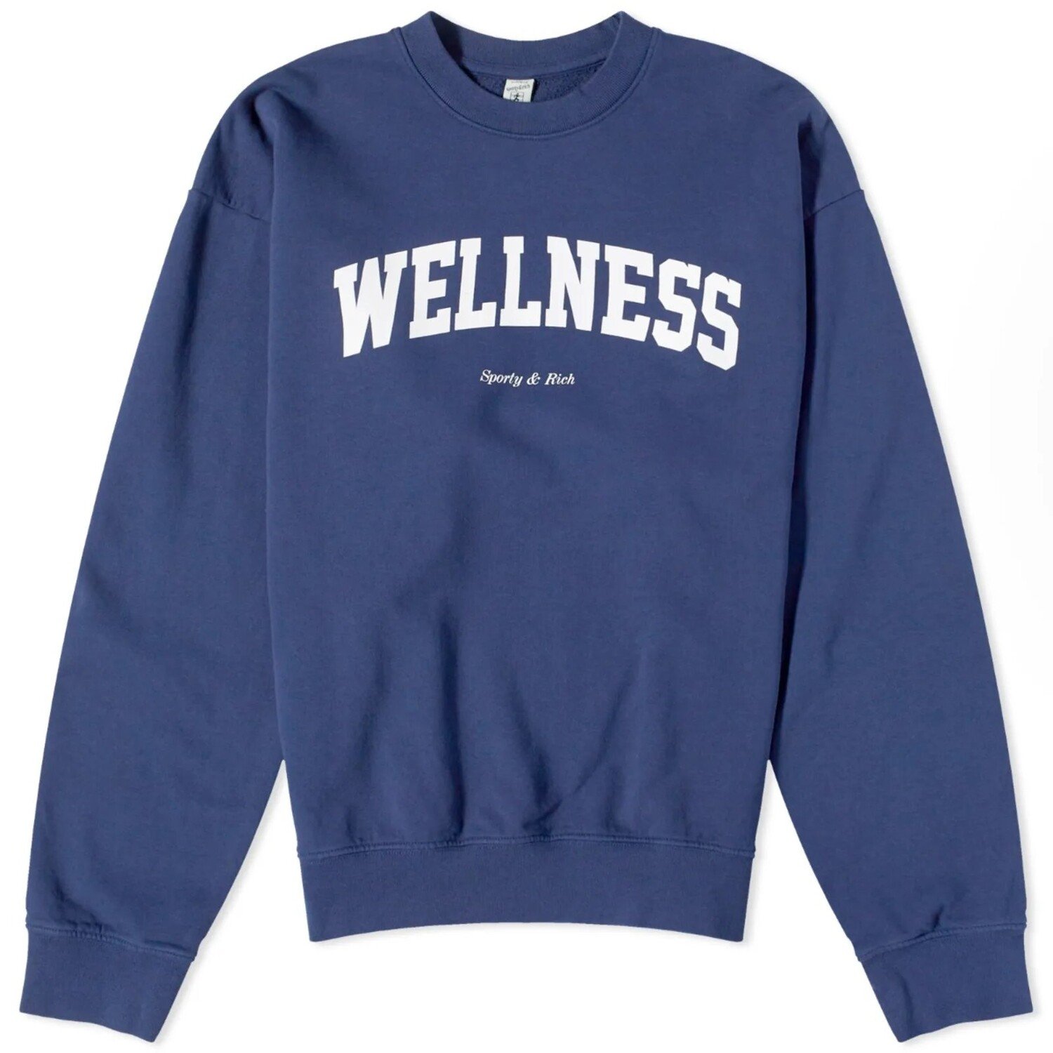 

Свитшот Sporty & Rich Wellness Ivy Crew Unisex, темно-синий