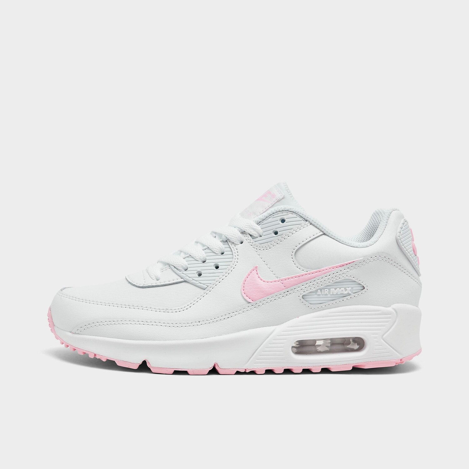 

Повседневная обувь Nike Air Max 90 для больших детей для девочек, белый