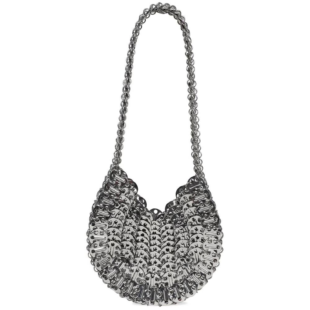 

Сумка Paco Rabanne 1969 Moon, серебристый