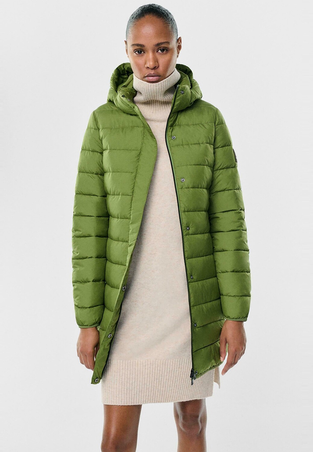 

Пальто зимнее Ecoalf, зеленый
