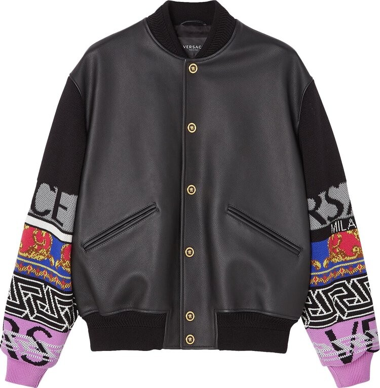 

Куртка Versace Medusa Renaissance La Greca Jacket 'Black', черный