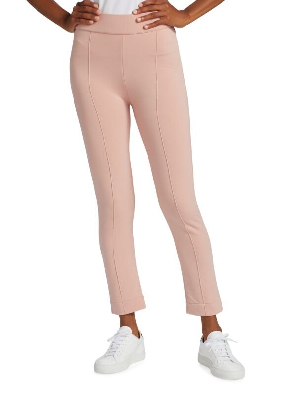 

Брюки Majestic Anthracite из ткани френч терри со швами, розовый
