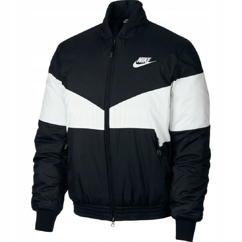 Куртка Nike Stand Collar Stay Warm Sports, черный/белый