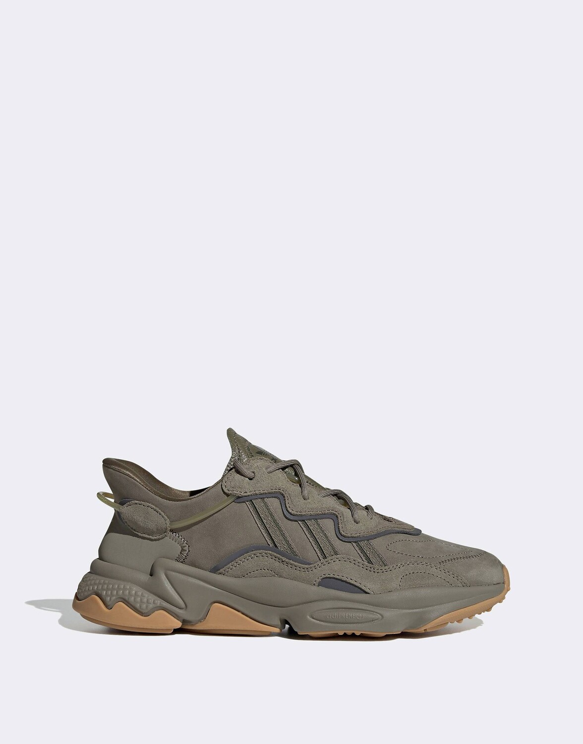 

Темно-бежевые кроссовки adidas Originals Ozweego
