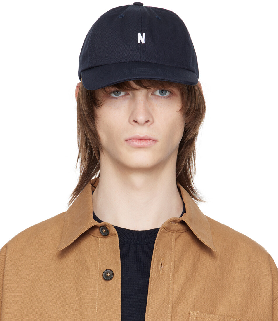 

Темно-синяя спортивная кепка Norse Projects