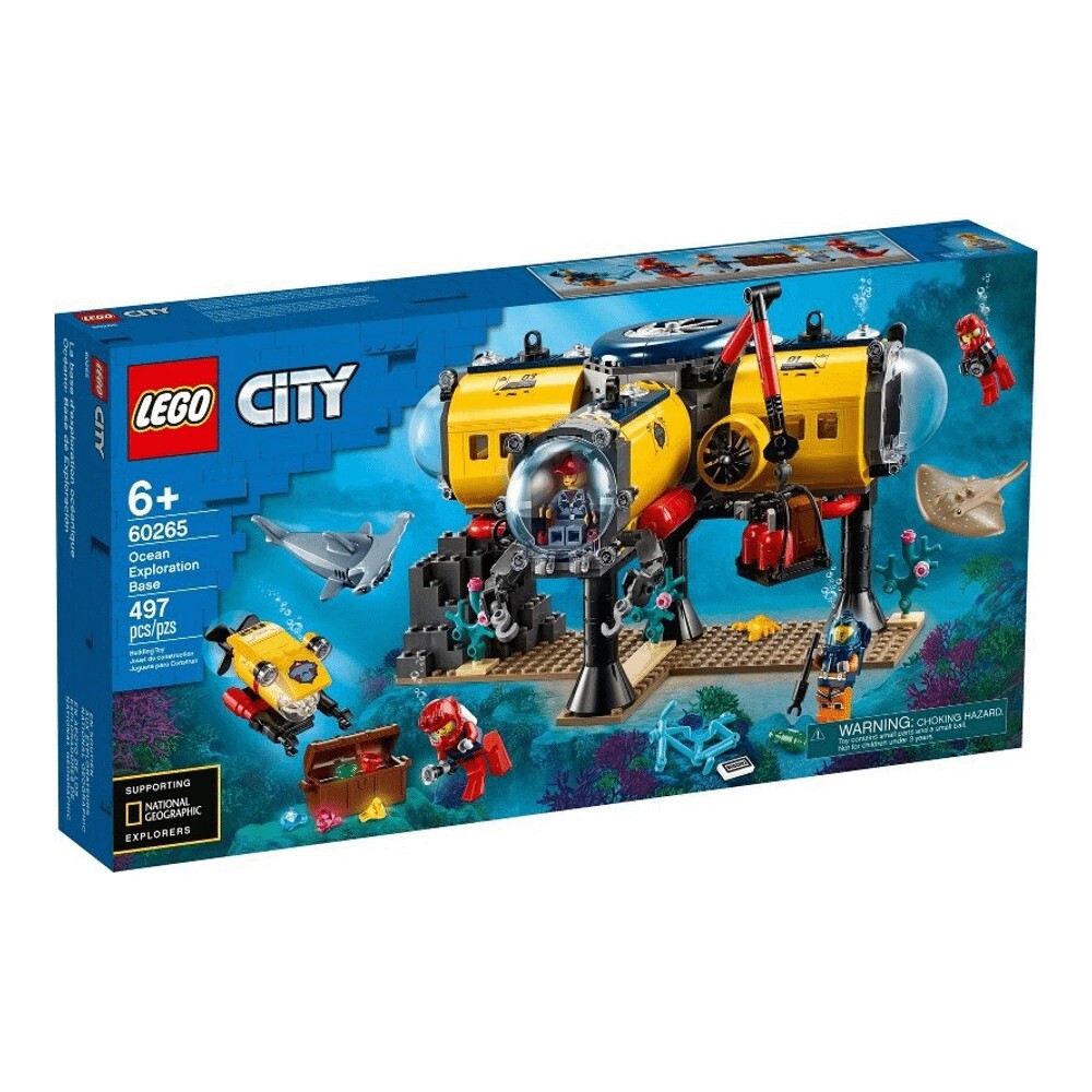 

Конструктор LEGO City 60265 Океан: исследовательская база