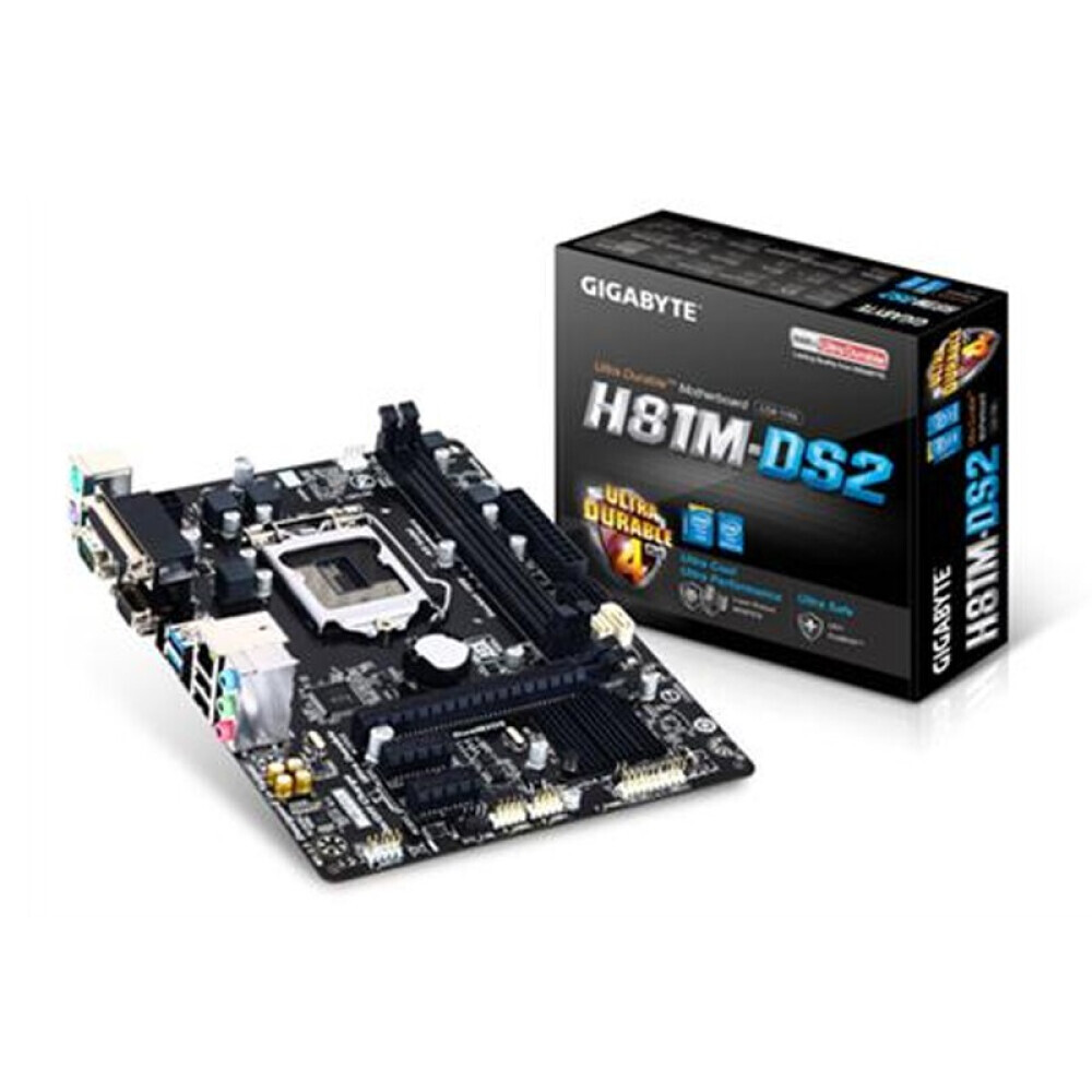 

Материнская плата Gigabyte H81M-DS2, LGA1150, DDR3