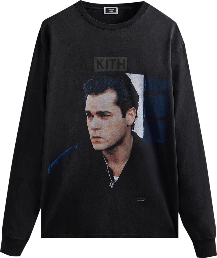 

Лонгслив Kith For Goodfellas Monologue Vintage Long-Sleeve Tee 'Black', черный