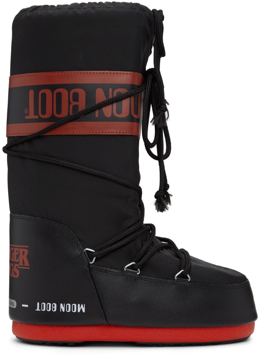

Черные и красные сапоги Stranger Things Upside Down Moon Boot