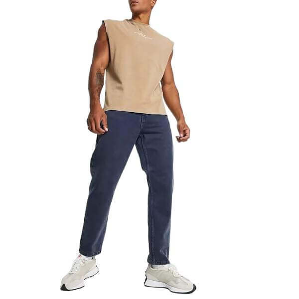 

Брюки Carhartt WIP Newel, темно-синий