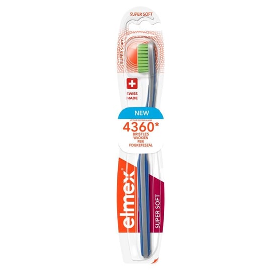 Мягкая зубная щетка, 1 шт. Elmex, Super Soft