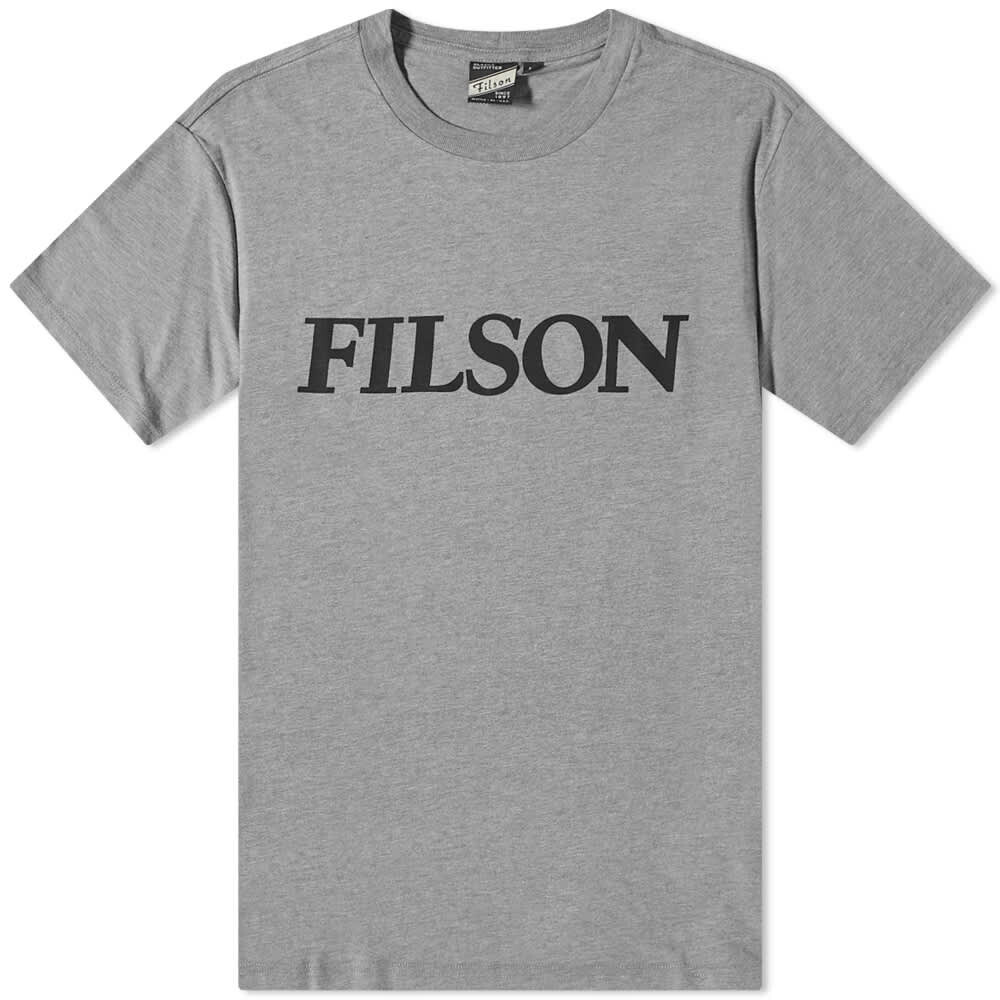 

Футболка Filson Logo Buckshot Tee, Серый, Футболка Filson Logo Buckshot Tee