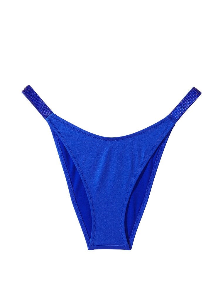 

Плавки бикини Victoria's Secret Swim Shine Strap Brazilian, синий