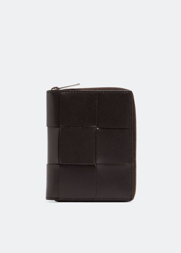

Кошелек BOTTEGA VENETA Zip-around wallet, коричневый