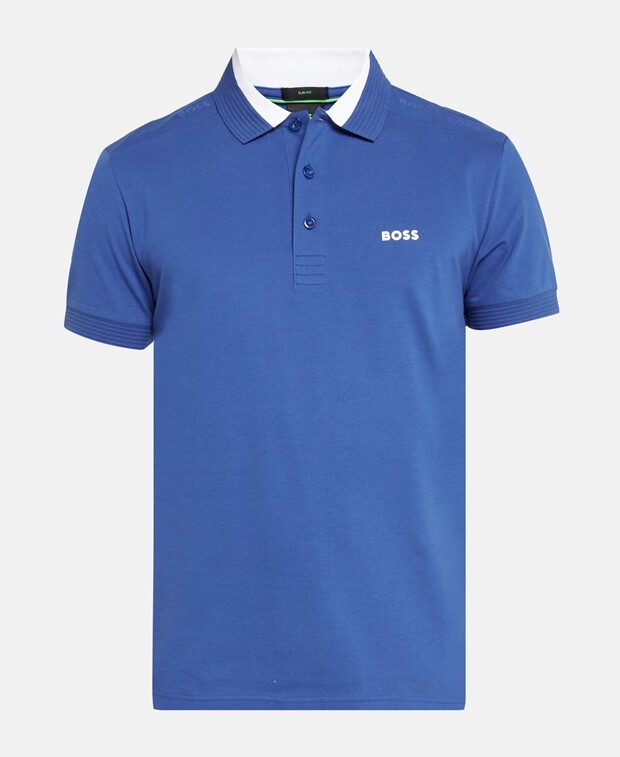 

Рубашка поло Boss Green, цвет Royal Blue