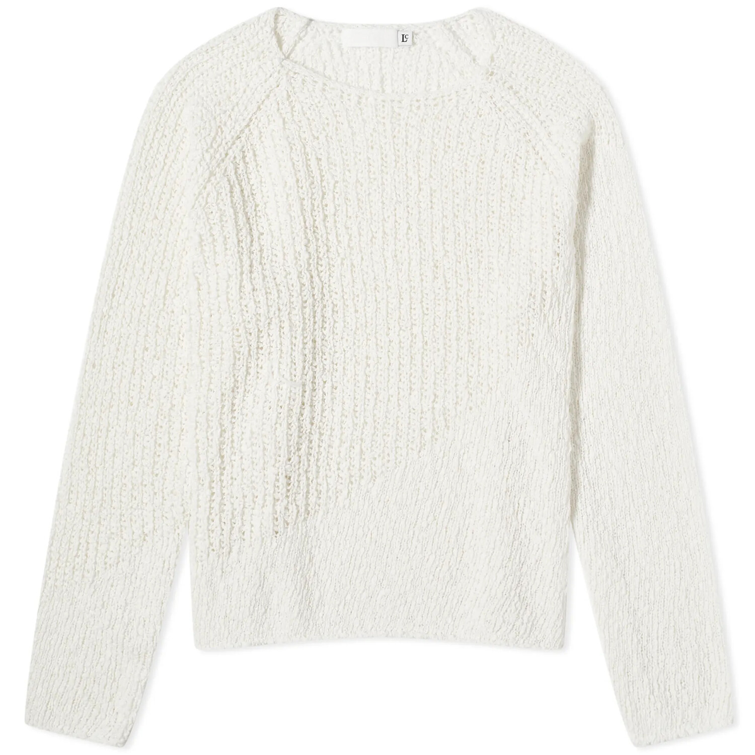 

Джемпер Low Classic Wave Knit, слоновая кость, Белый