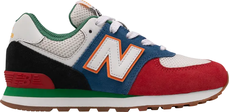 

Кроссовки New Balance 574 Classic Little Kid 'Multi-Color', многоцветный
