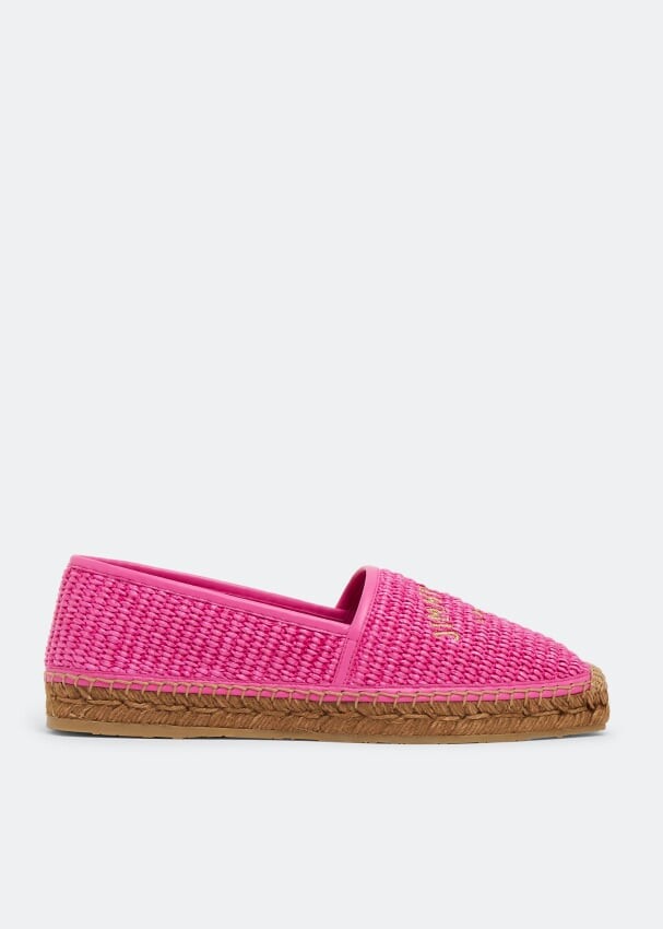 

Эспадрильи JIMMY CHOO Brie espadrilles, розовый