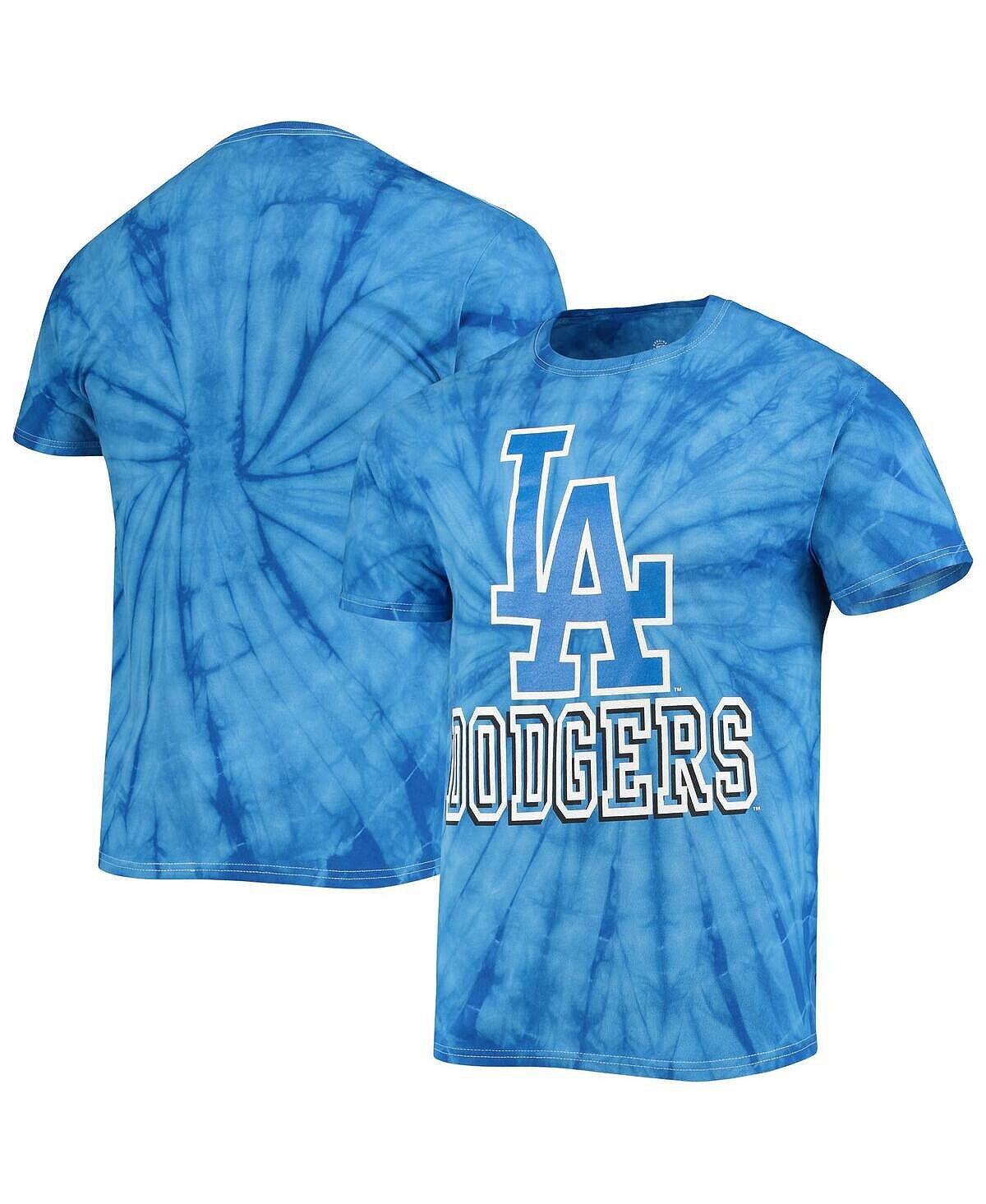 

Мужская футболка royal los angeles dodgers spider tie-dye Stitches