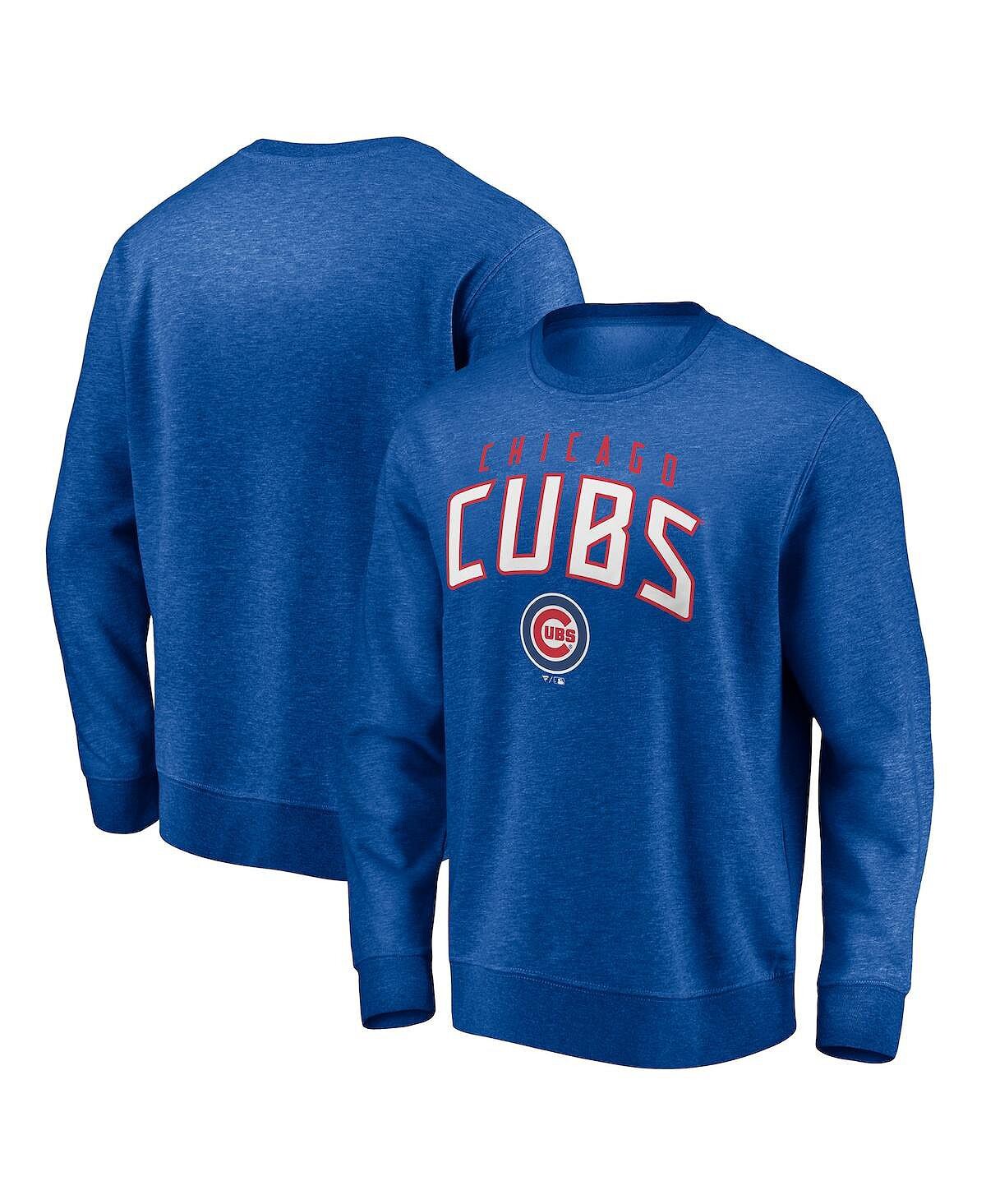 

Мужской пуловер с логотипом royal chicago cubs gametime arch pullover sweatshirt Fanatics, Синий