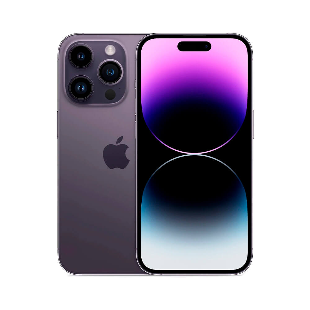 Смартфон Apple iPhone 14 Pro 128 ГБ, (2 Sim), Deep Purple монохромный жк дисплей с oled экраном 0 69 дюйма модуль с интерфейсом spi iic жк модуль с белым дисплеем разрешение в 96 16