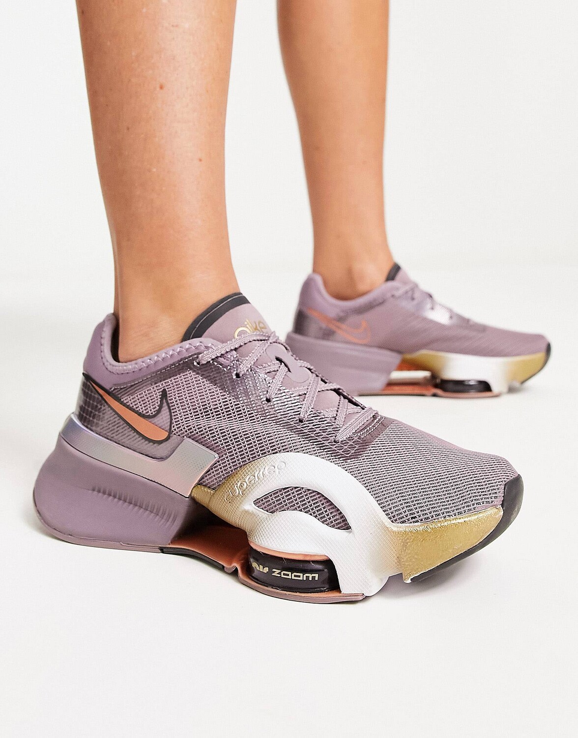 

Фиолетовые кроссовки Nike Training Air Zoom SuperRep 3 Premium