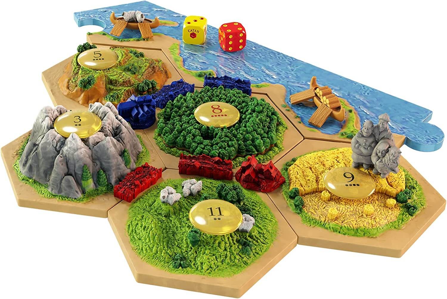 Колонизаторы Catan 3d. Catan 3d Edition. Catan колонизаторы фигурка. Catan фигурки 3d.