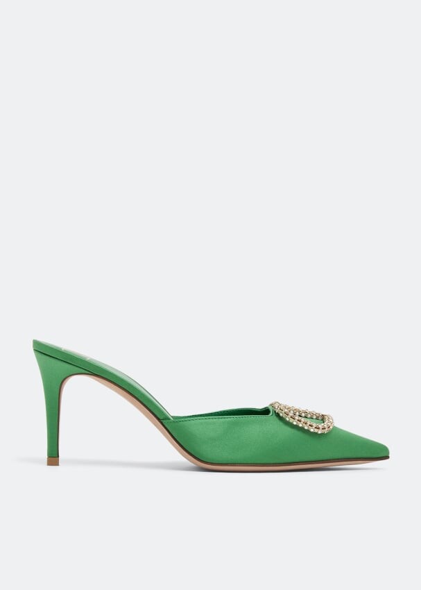 

Мюли VALENTINO GARAVANI VLogo Signature mules, зеленый
