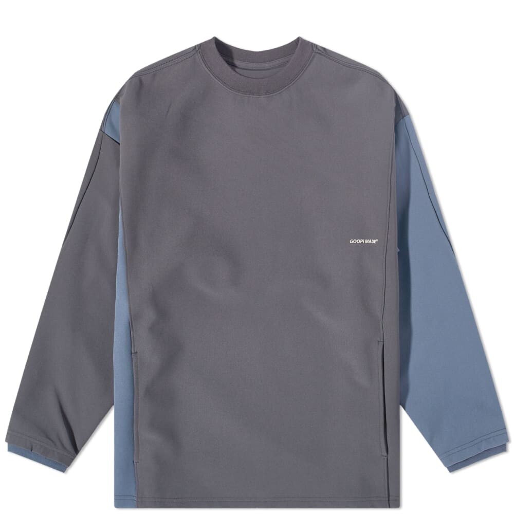 

Толстовка GOOPiMADE LWN-03 Zystem Graphic Crew Sweat, Серый