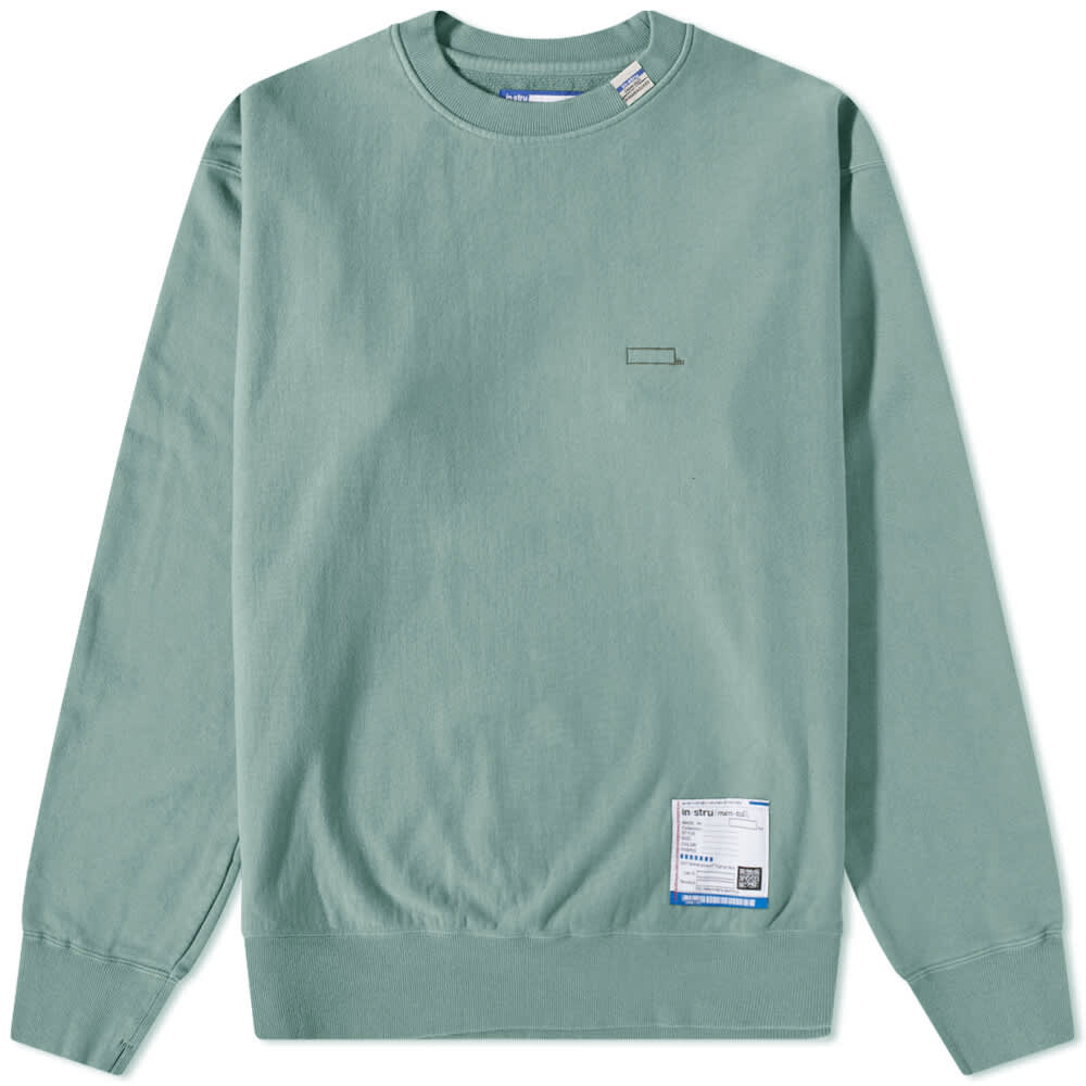 

Джемпер Instrumental by Mihara Embroidered Crew Sweat