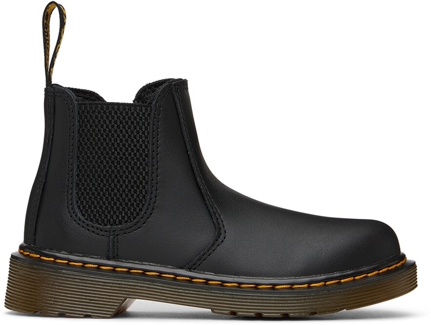 

Ботинки челси Kids Black 2976 Big Kids Chelsea Dr. Martens