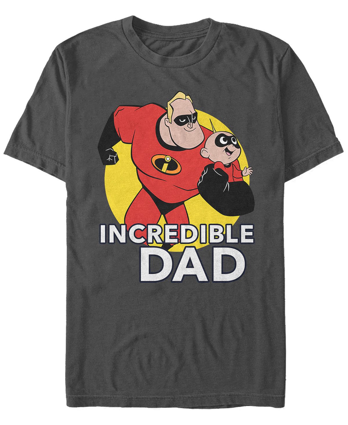 Мужская футболка с коротким рукавом «суперсемейка» disney pixar «лучший отец» Fifth Sun, мульти