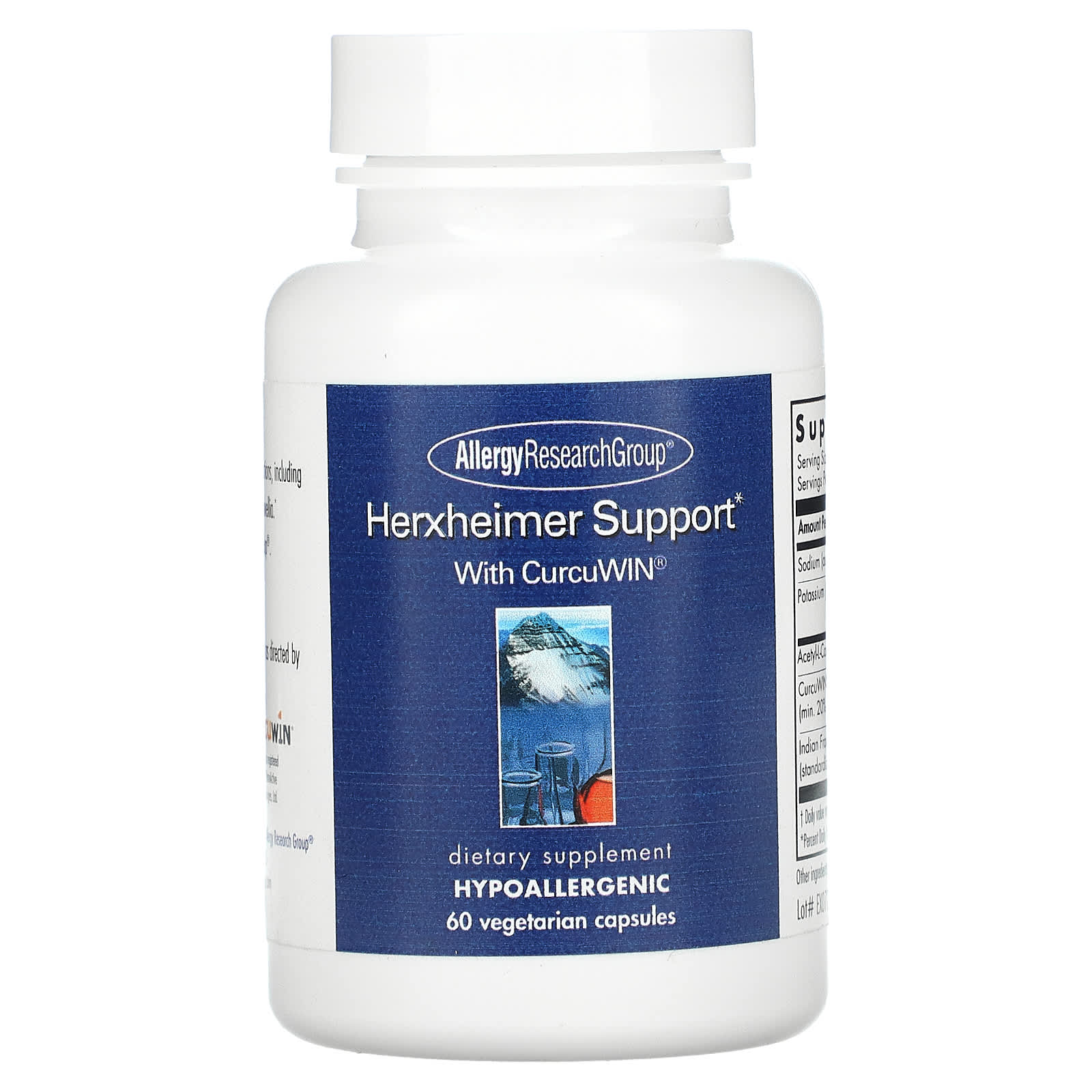 Herxheimer Support, 60 вегетарианских капсул Allergy Research Group allergy research group herxheimer support 60 вегетарианских капсул