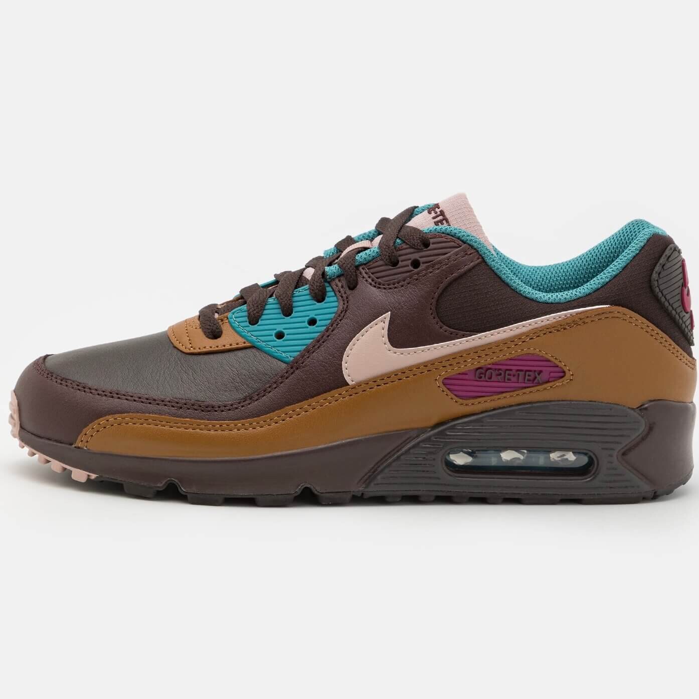 

Кроссовки Nike Air Max GTX, коричневый/темно-коричневый/ярко-голубой