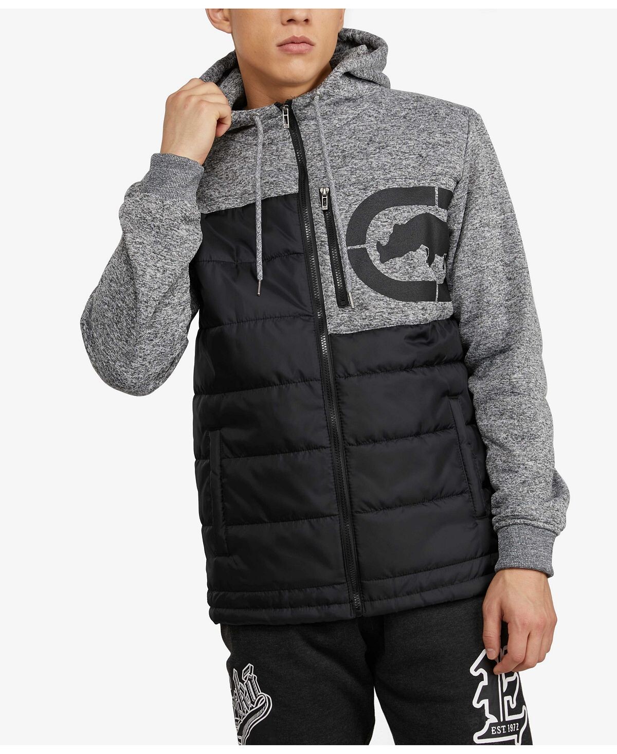 

Мужская куртка key stone hybrid Ecko Unltd, серый