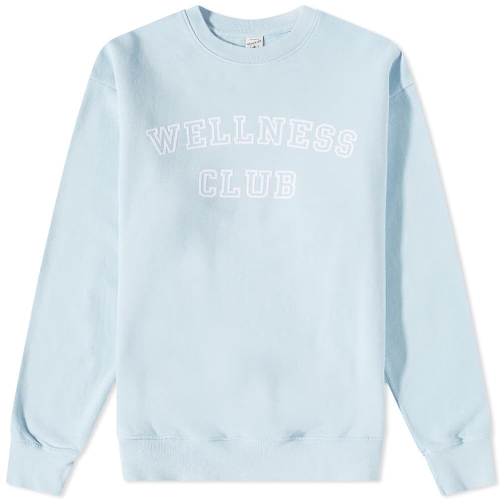 

Джемпер Sporty & Rich Wellness Club Flocked Sweater, Серый